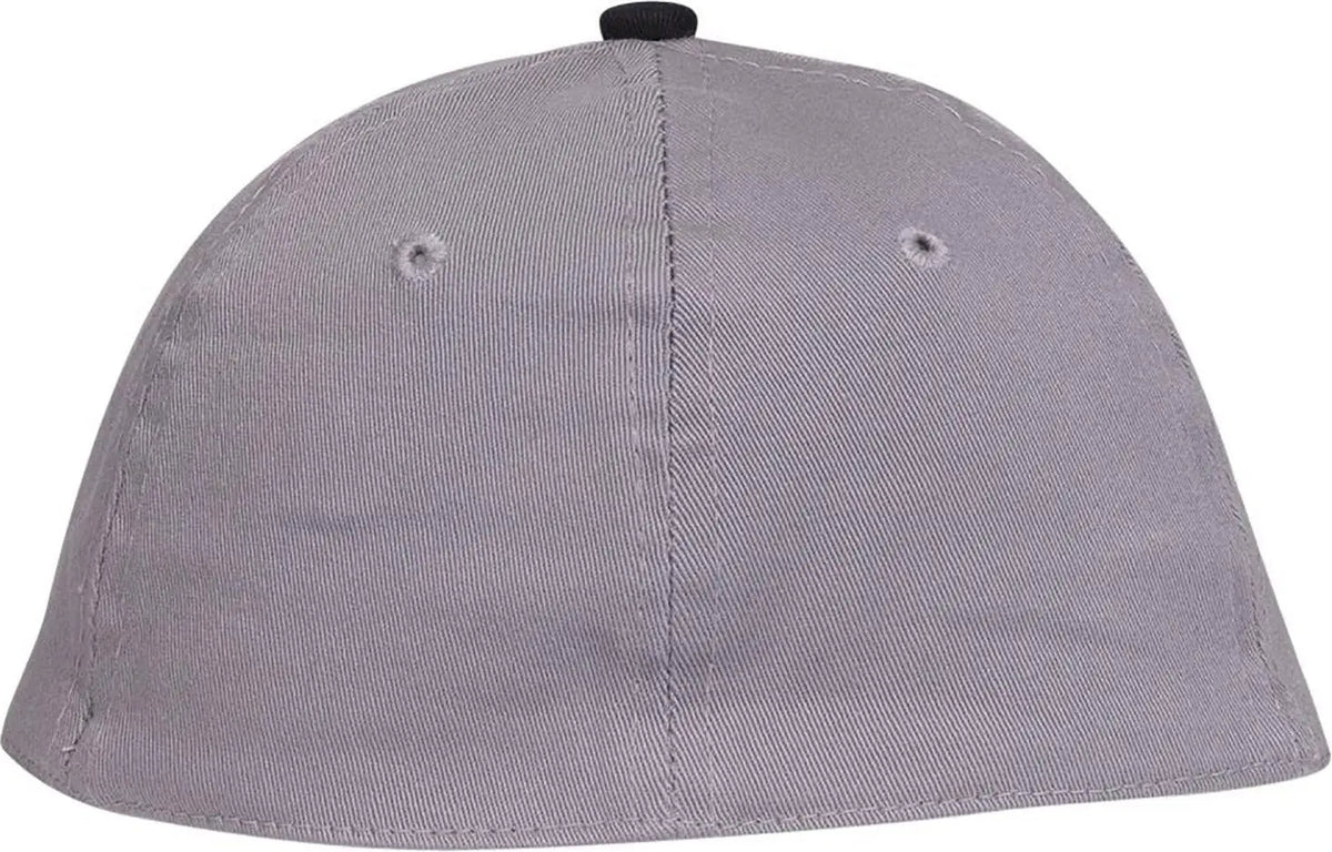 Otto 10-275 ?Otto Flex’ Fitted 6 Panel Low Profile Dad Cap - Gray - 7’’ - 7 1/4’’