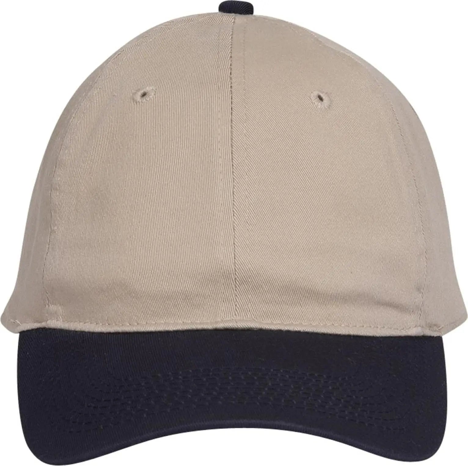 Otto 10-275 ?Otto Flex’ Fitted 6 Panel Low Profile Dad Cap - Nvy/kha - 7’’ - 7 1/4’’