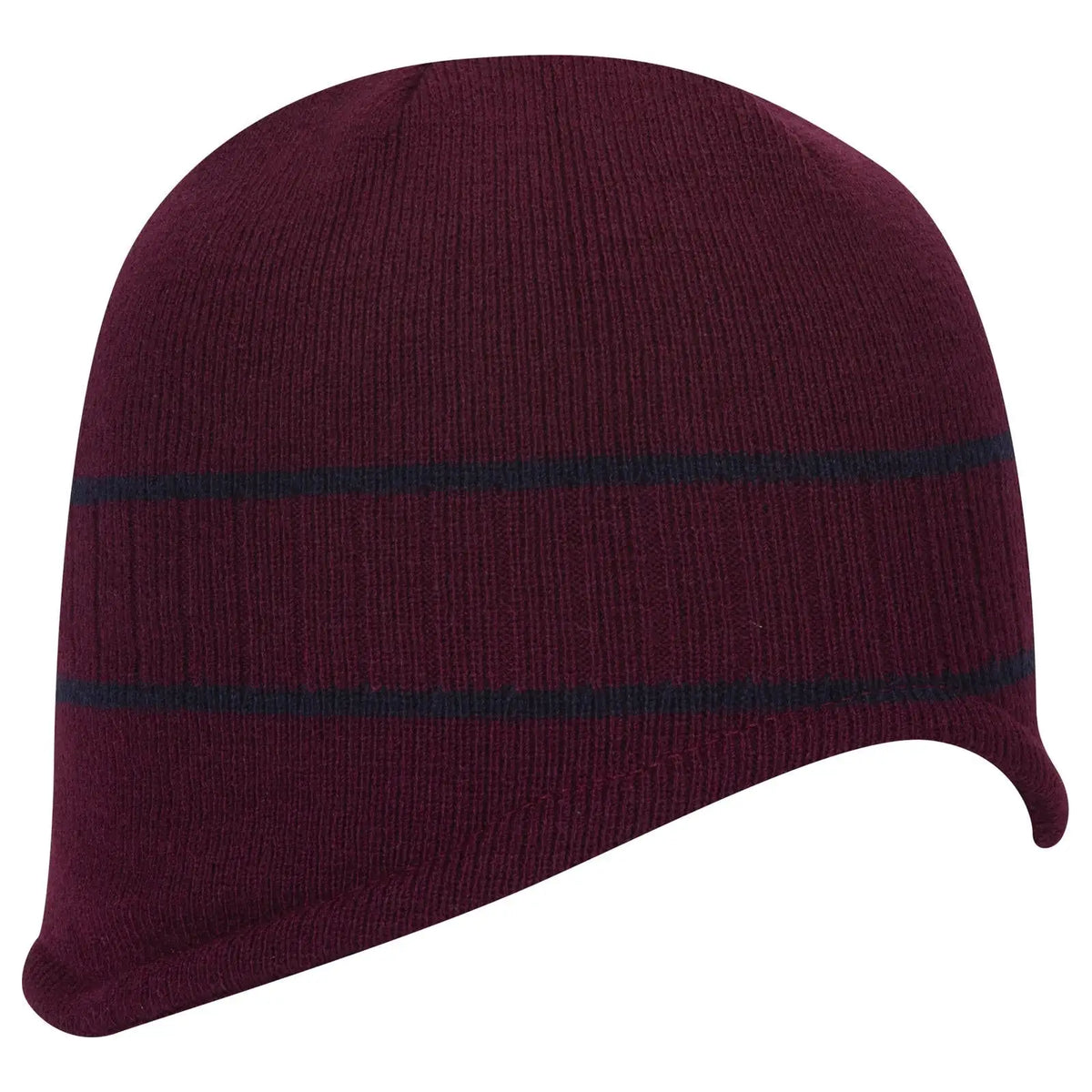 Otto 100-630 Beanie with Stripes - Marn/nvy - 6 1/2’’ - 7 5/8’’