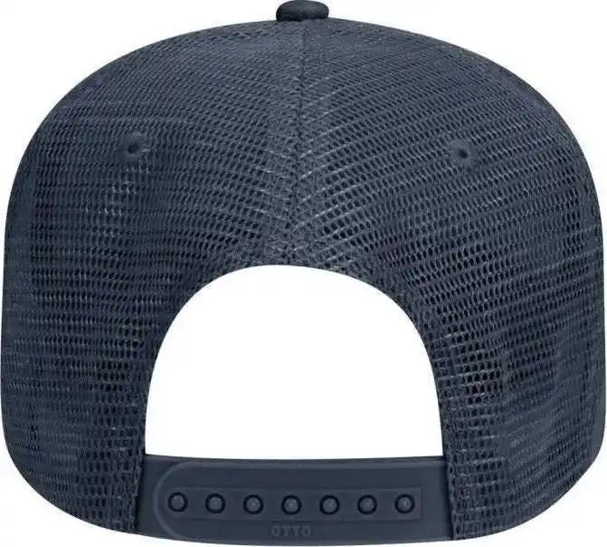 Otto 102-664 Cotton Twill 5 Panel Low Profile Pro Style Mesh Back Cap - Navy - one Size Fits Most
