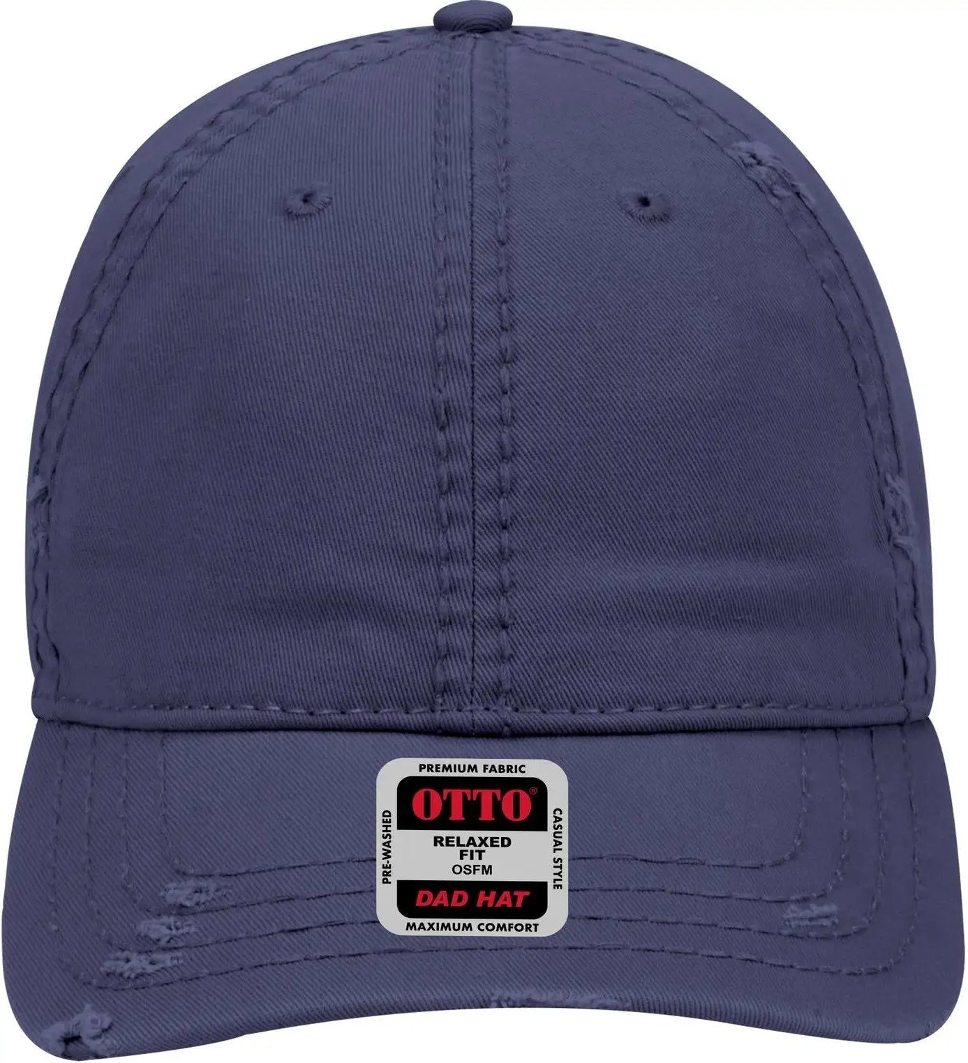 Otto 104-1018 6 Panel Low Profile Dad Cap - Navy