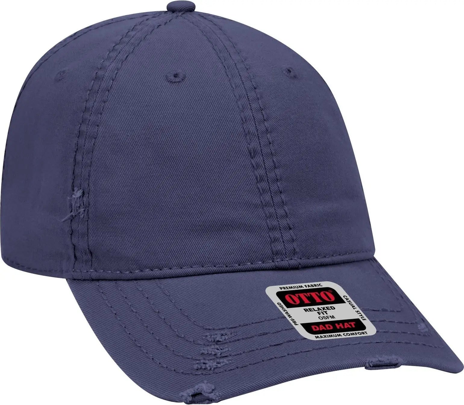 Otto 104-1018 6 Panel Low Profile Dad Cap - Navy