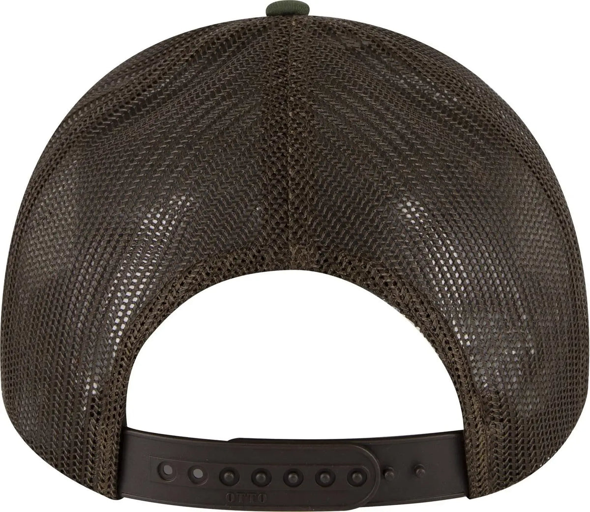 Otto 105-1247 Camouflage 6 Panel Low Profile Mesh Back Trucker Cap - Dk.grn/brn/dk.brn - 1/2’’ - 7 5/8’’