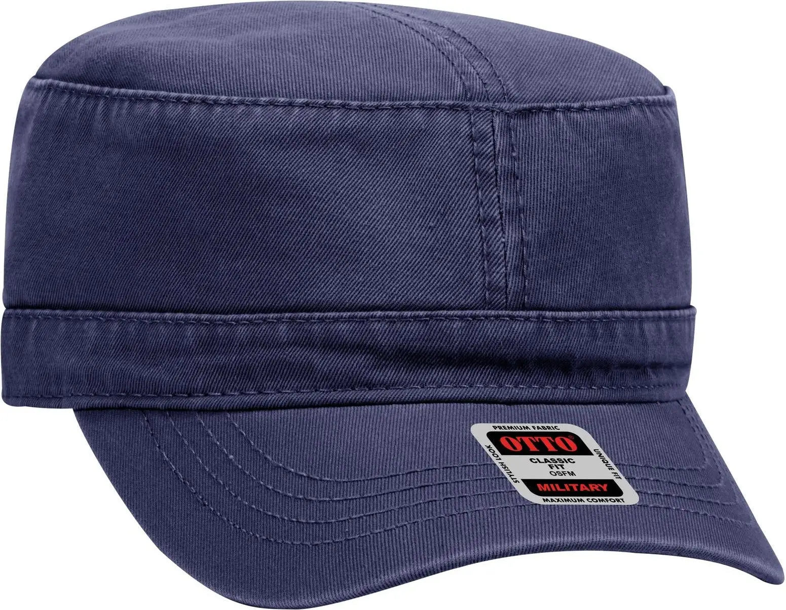 Otto 109-791 Military Cap - Navy - 6 1/2’’ - 7 5/8’’