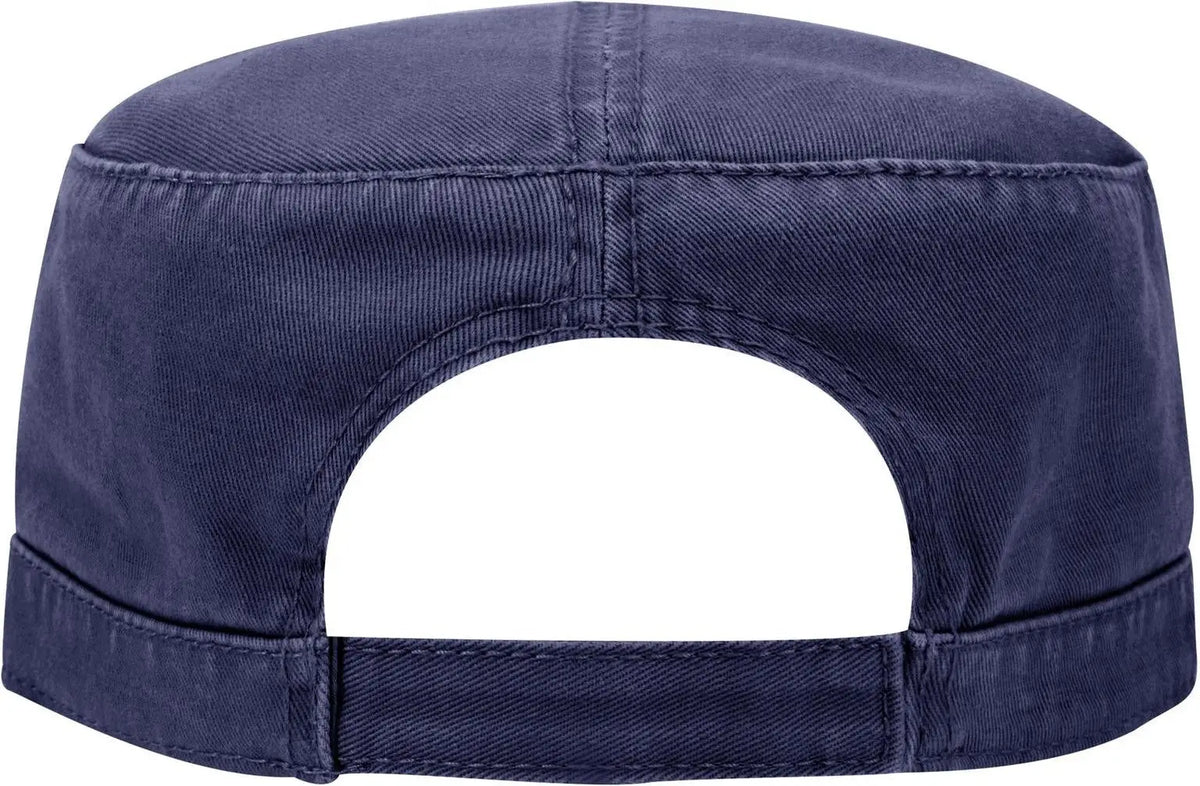 Otto 109-791 Military Cap - Navy - 6 1/2’’ - 7 5/8’’