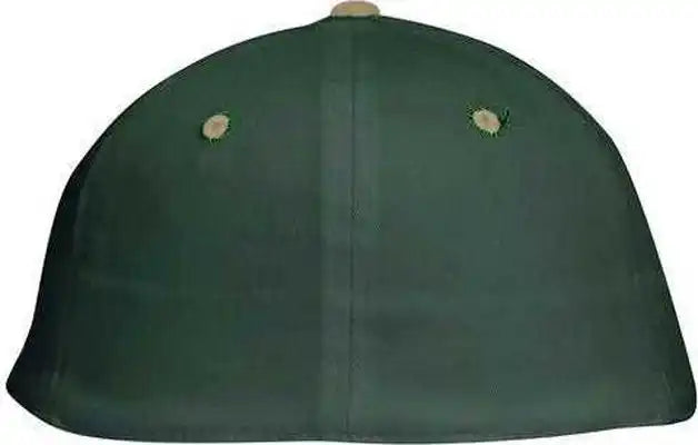 Otto 11-018 Stretchable Deluxe Brushed Cotton Twill 6 Panel Low Profile Pro Style Cap - Khaki Dark Green - Forest / S/m