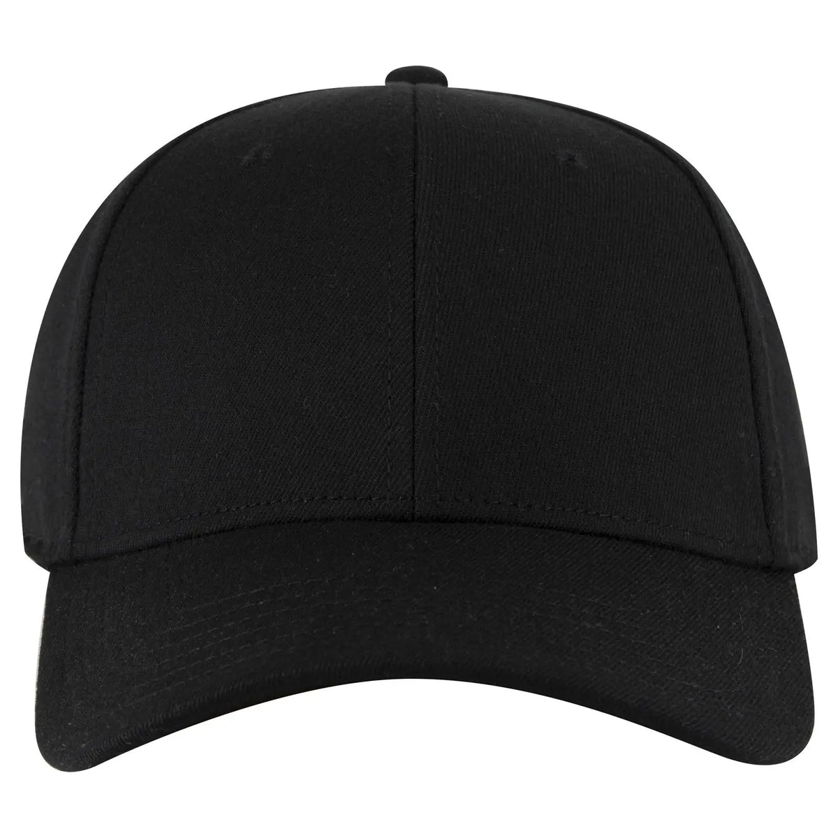 Otto 11-1 ?Otto Flex’ Fitted 6 Panel Low Profile Baseball Cap - Black