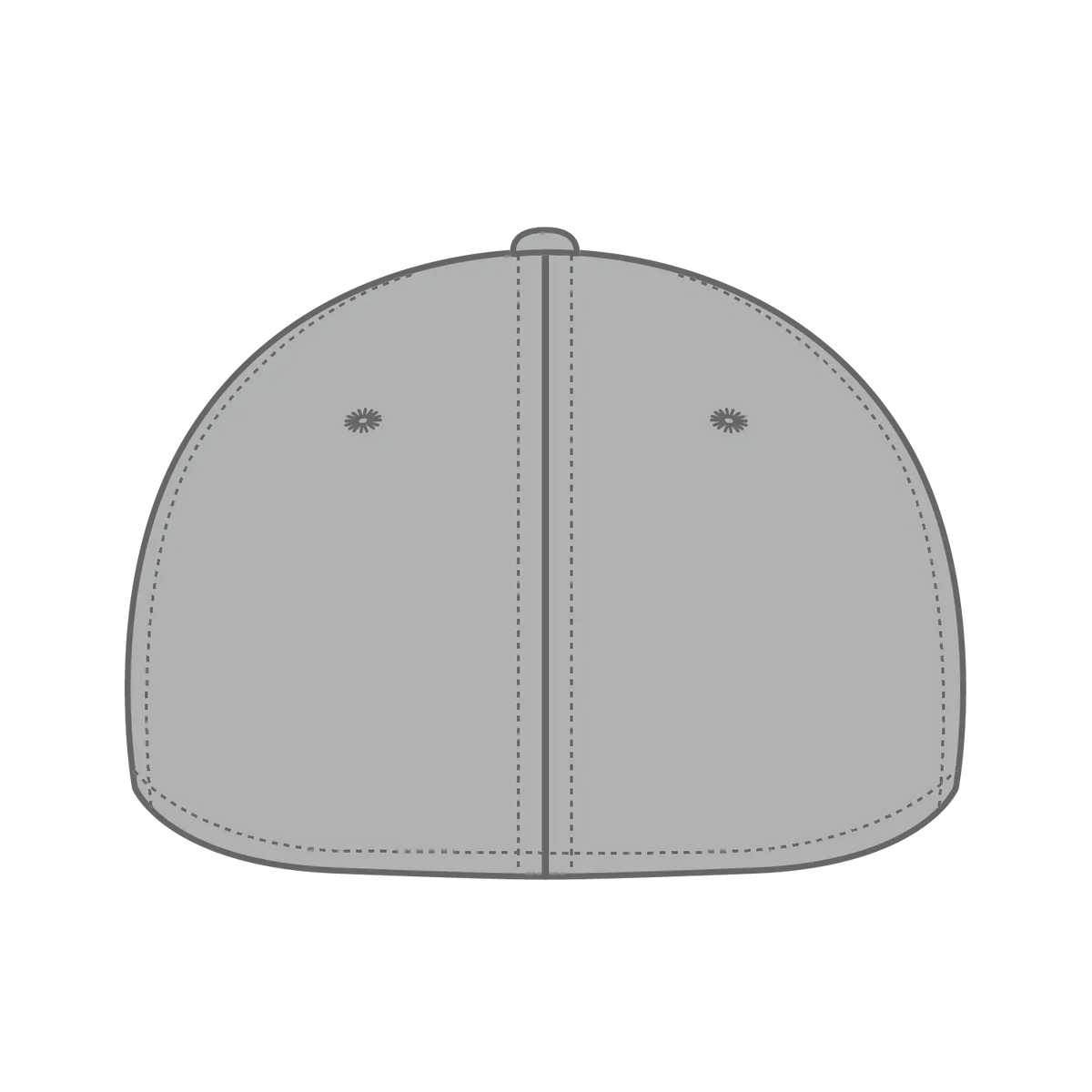 Otto 11-1 ?Otto Flex’ Fitted 6 Panel Low Profile Baseball Cap - Gray