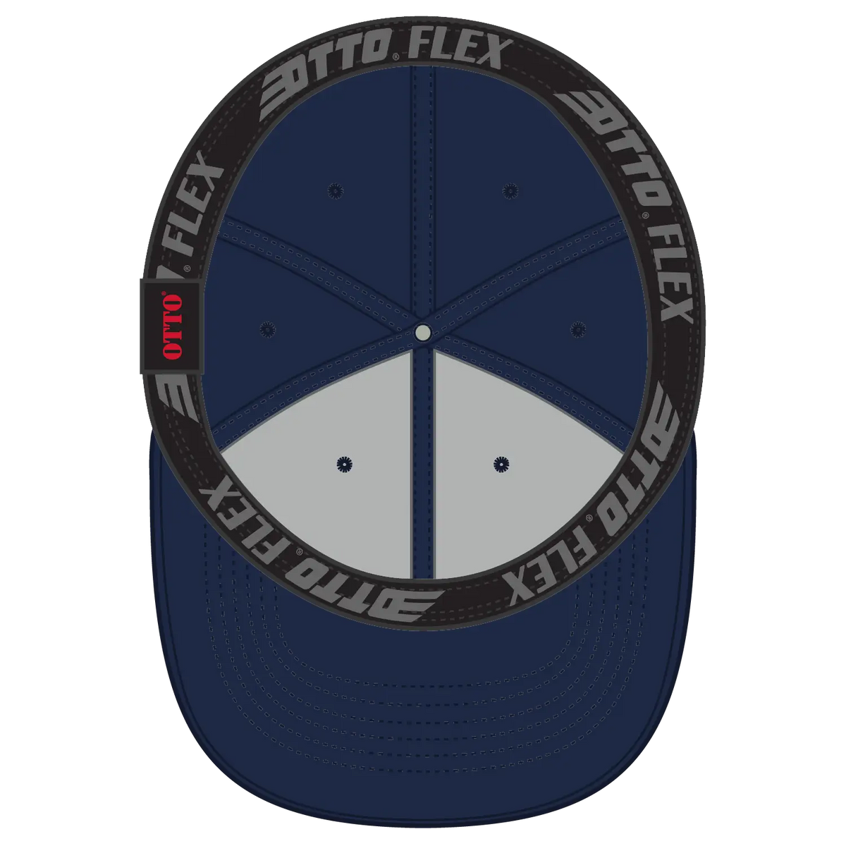 Otto 11-1 ?Otto Flex’ Fitted 6 Panel Low Profile Baseball Cap - Navy