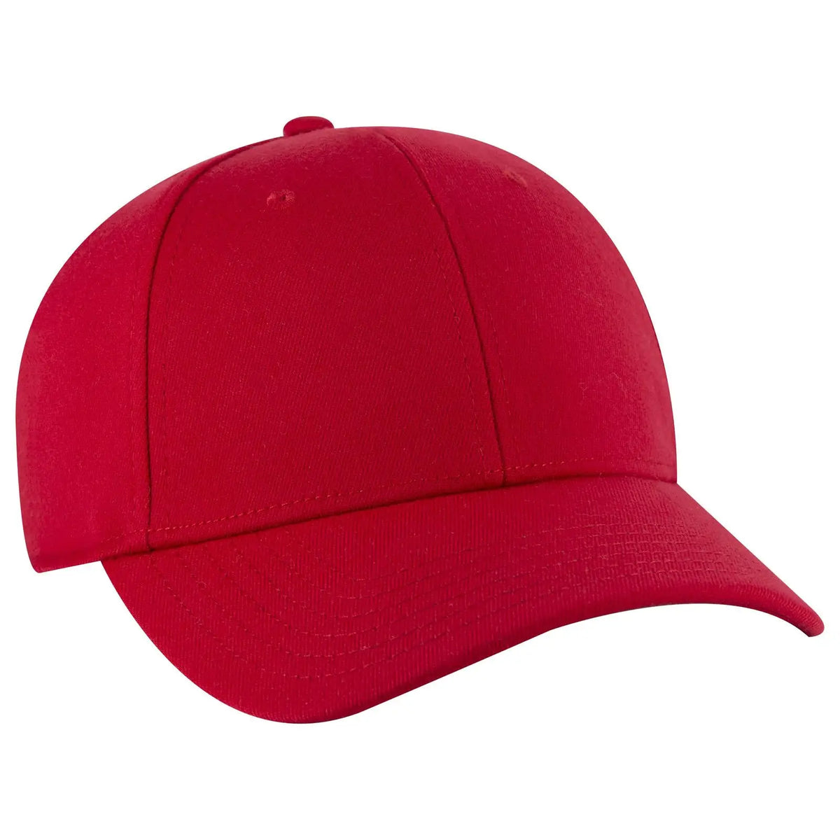 Otto 11-1 ?Otto Flex’ Fitted 6 Panel Low Profile Baseball Cap - Red