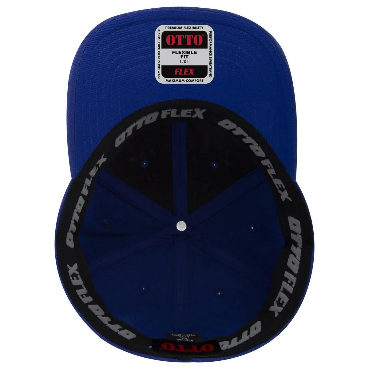 Otto 11-1 ?Otto Flex’ Fitted 6 Panel Low Profile Baseball Cap - Royal