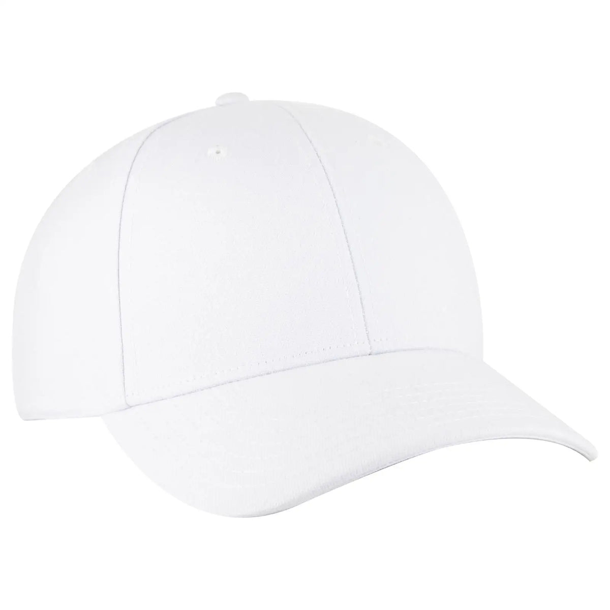 Otto 11-1 ?Otto Flex’ Fitted 6 Panel Low Profile Baseball Cap - White