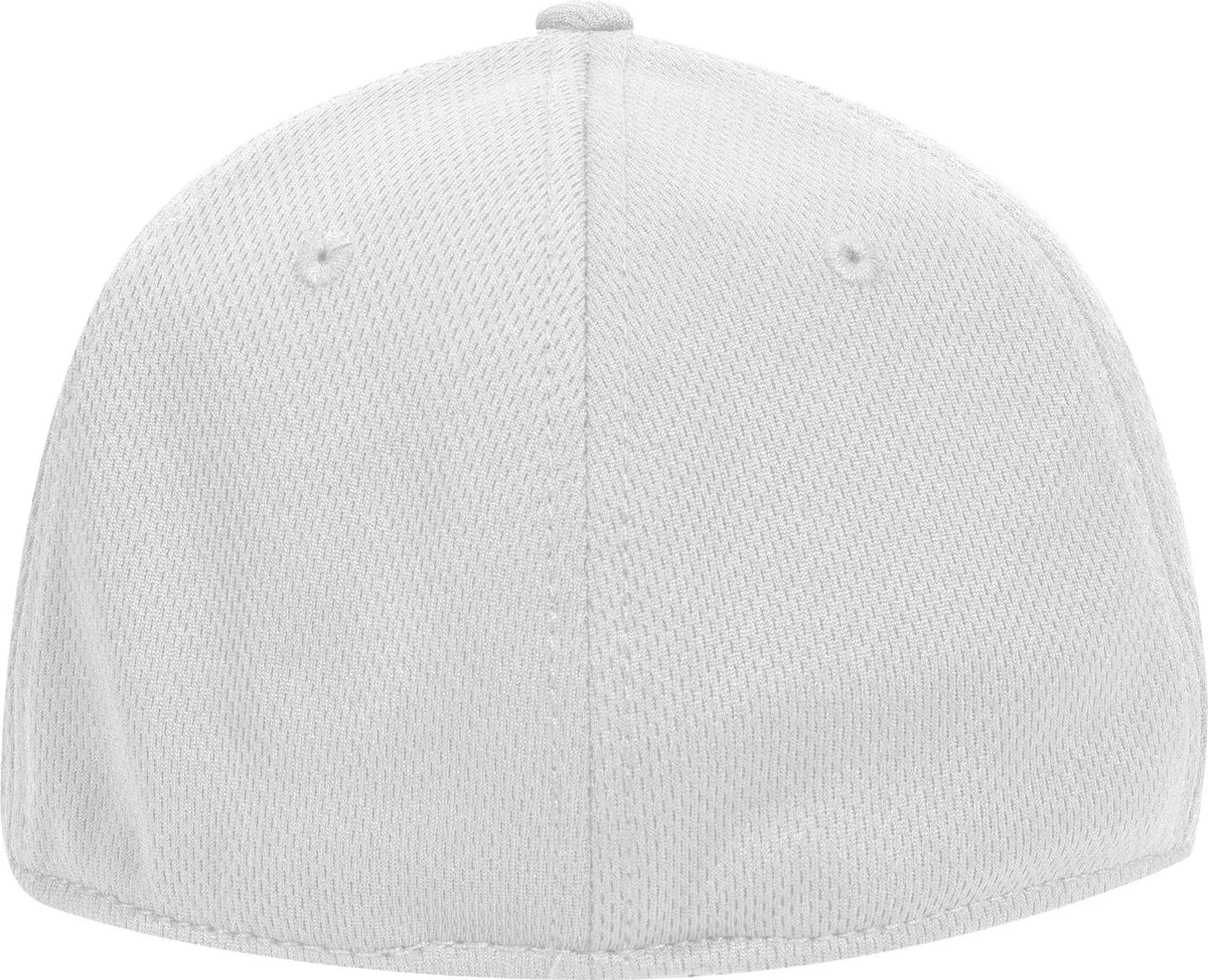 Otto 11-1162 ?Otto Flex’ Fitted 6 Panel Low Profile Baseball Cap - White
