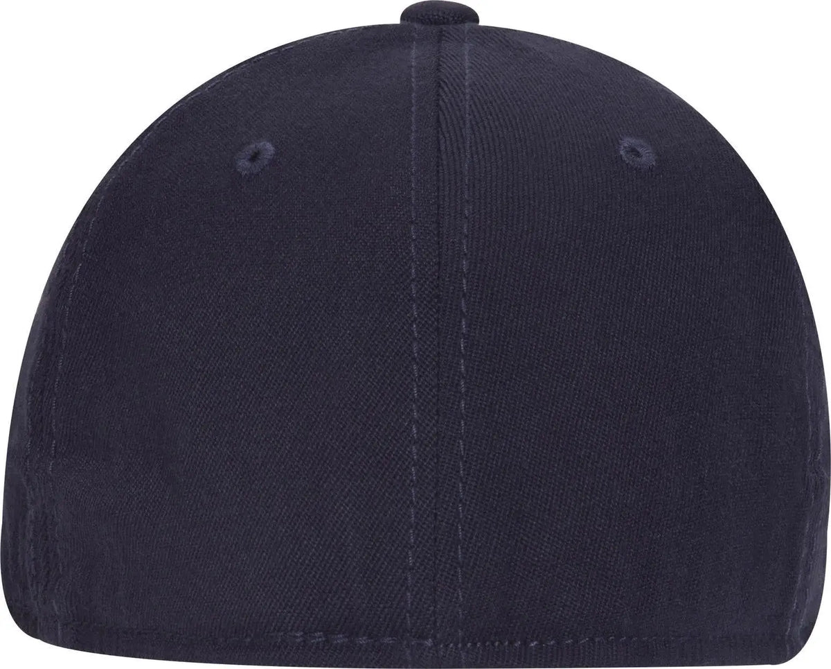 Otto 11-1165 ?Otto Flex’ Fitted 6 Panel Low Profile Baseball Cap - Navy - 7’’ - 7 1/4’’