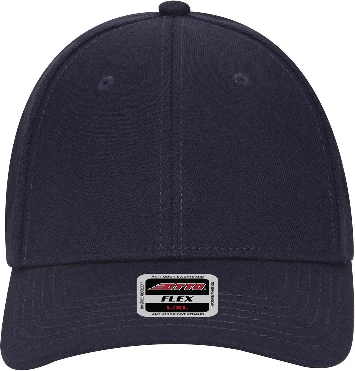 Otto 11-1165 ?Otto Flex’ Fitted 6 Panel Low Profile Baseball Cap - Navy - 7’’ - 7 1/4’’