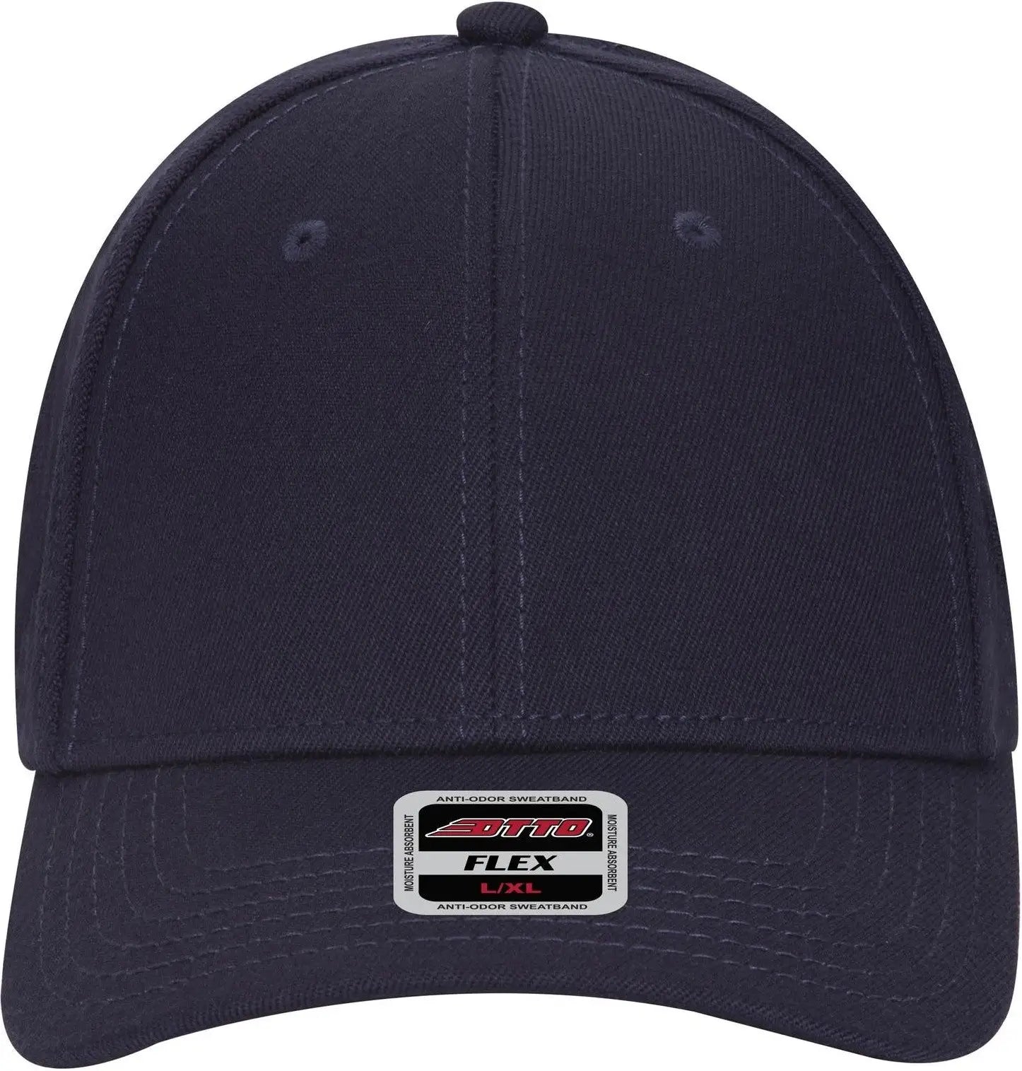 Otto 11-1165 ?Otto Flex’ Fitted 6 Panel Low Profile Baseball Cap - Navy - 7’’ - 7 1/4’’