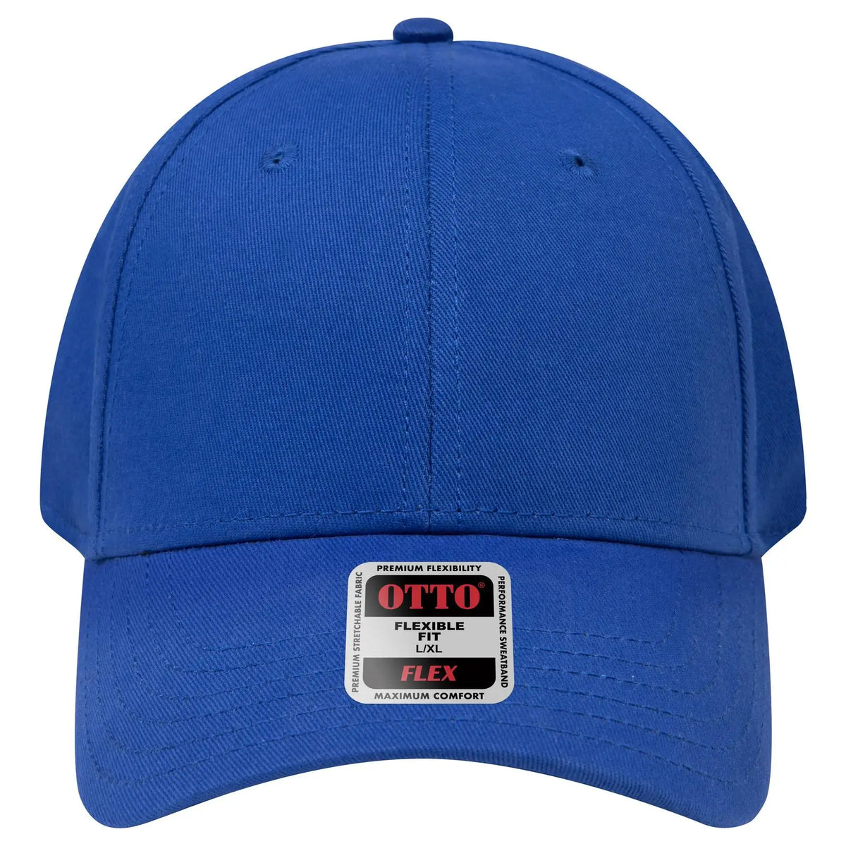 Otto 11-1167 ?Otto Flex’ Fitted 6 Panel Low Profile Baseball Cap - Royal