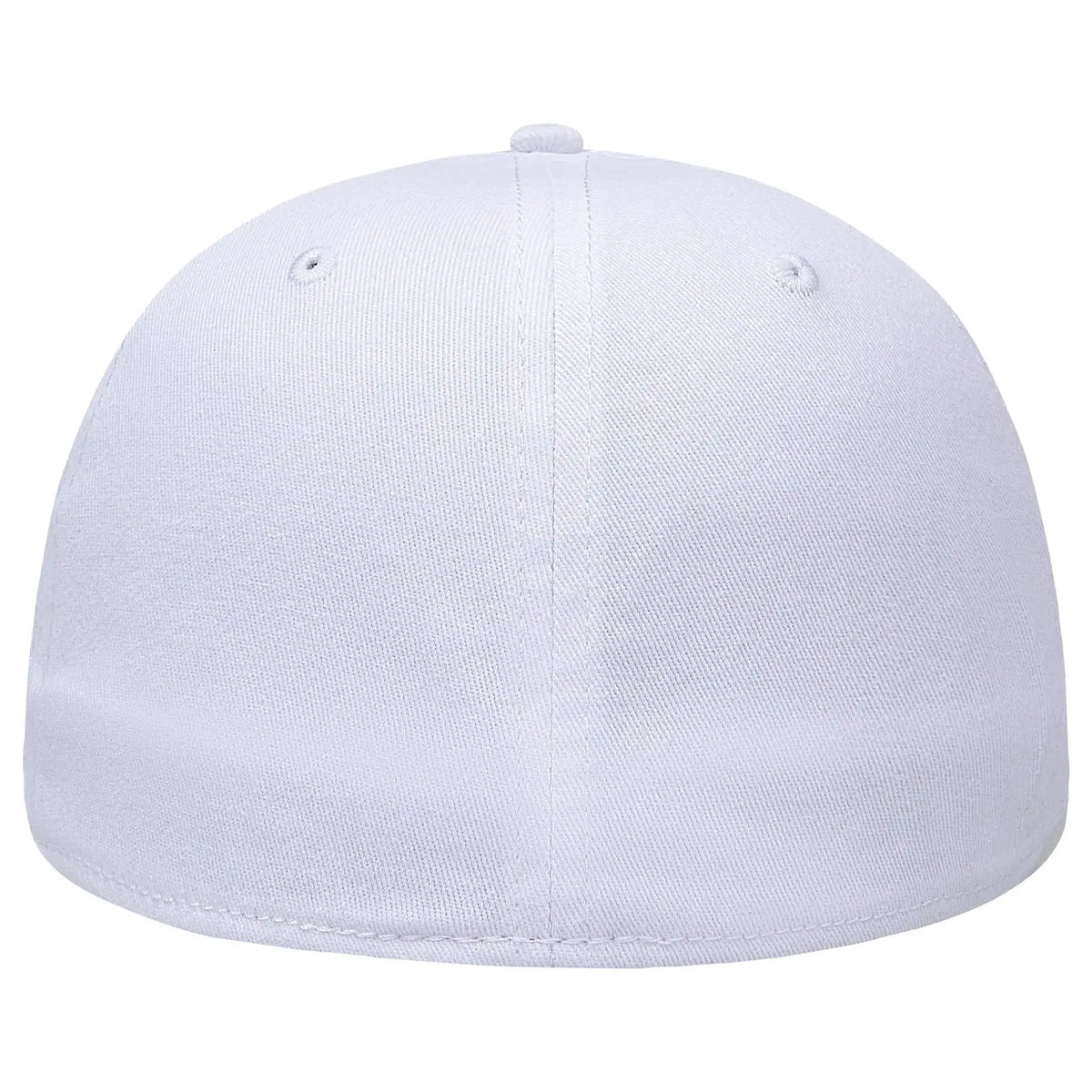 Otto 11-1167 ?Otto Flex’ Fitted 6 Panel Low Profile Baseball Cap - White