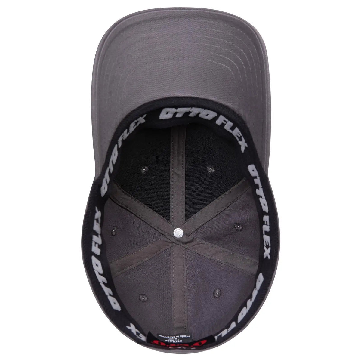 Otto 11-1167 ?Otto Flex’ Fitted 6 Panel Low Profile Baseball Cap - Char. Gray