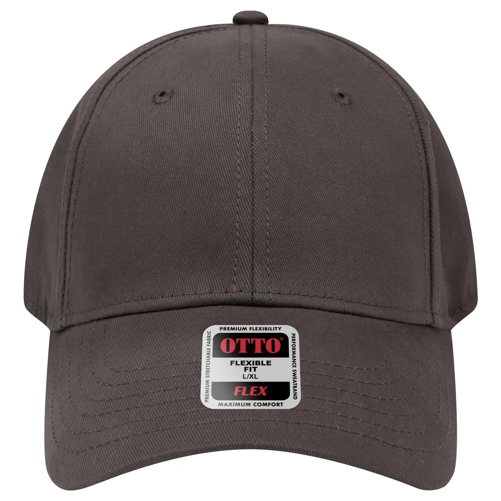 Otto 11-1167 ?Otto Flex’ Fitted 6 Panel Low Profile Baseball Cap - Dk. Ol. Green
