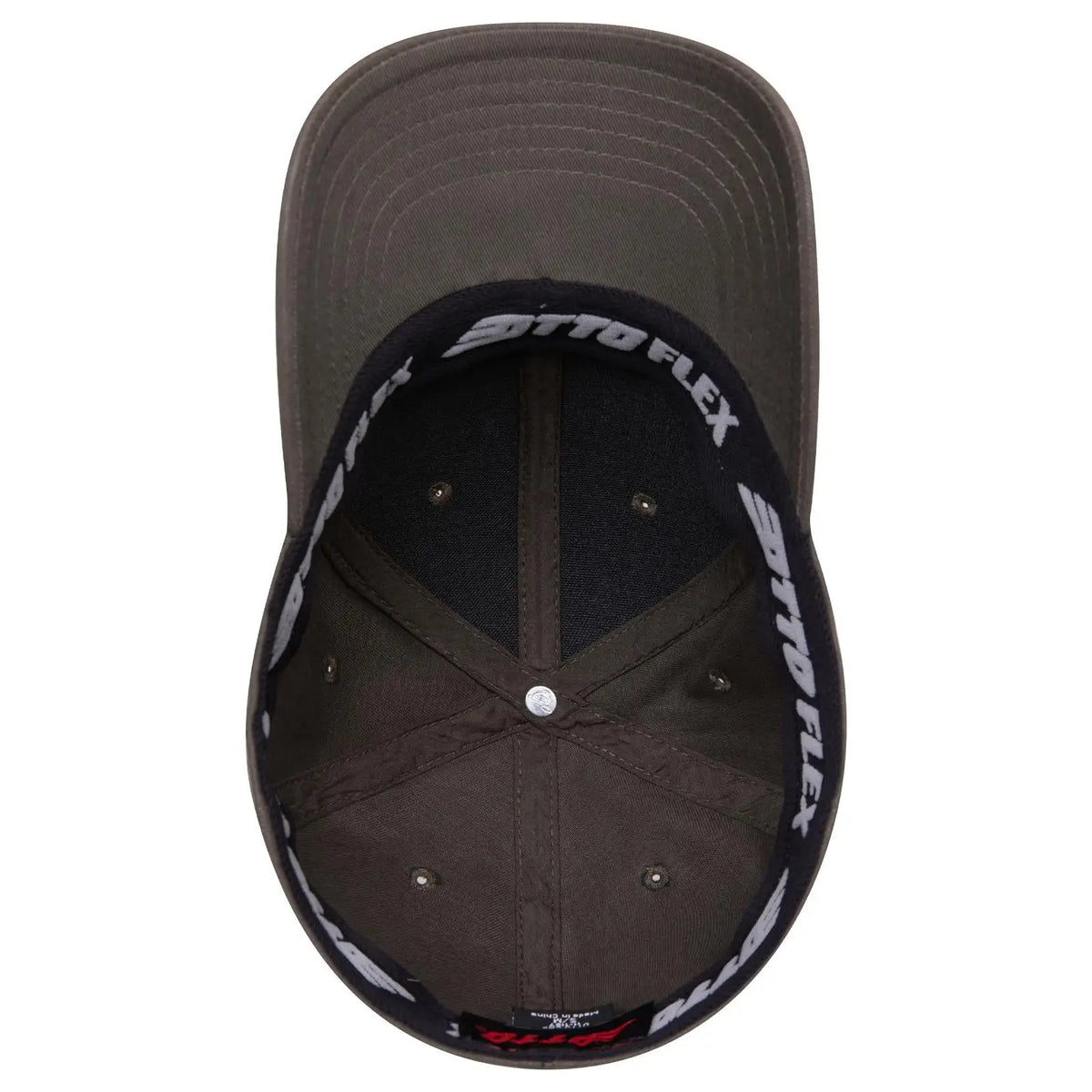 Otto 11-1167 ?Otto Flex’ Fitted 6 Panel Low Profile Baseball Cap - Dk. Ol. Green