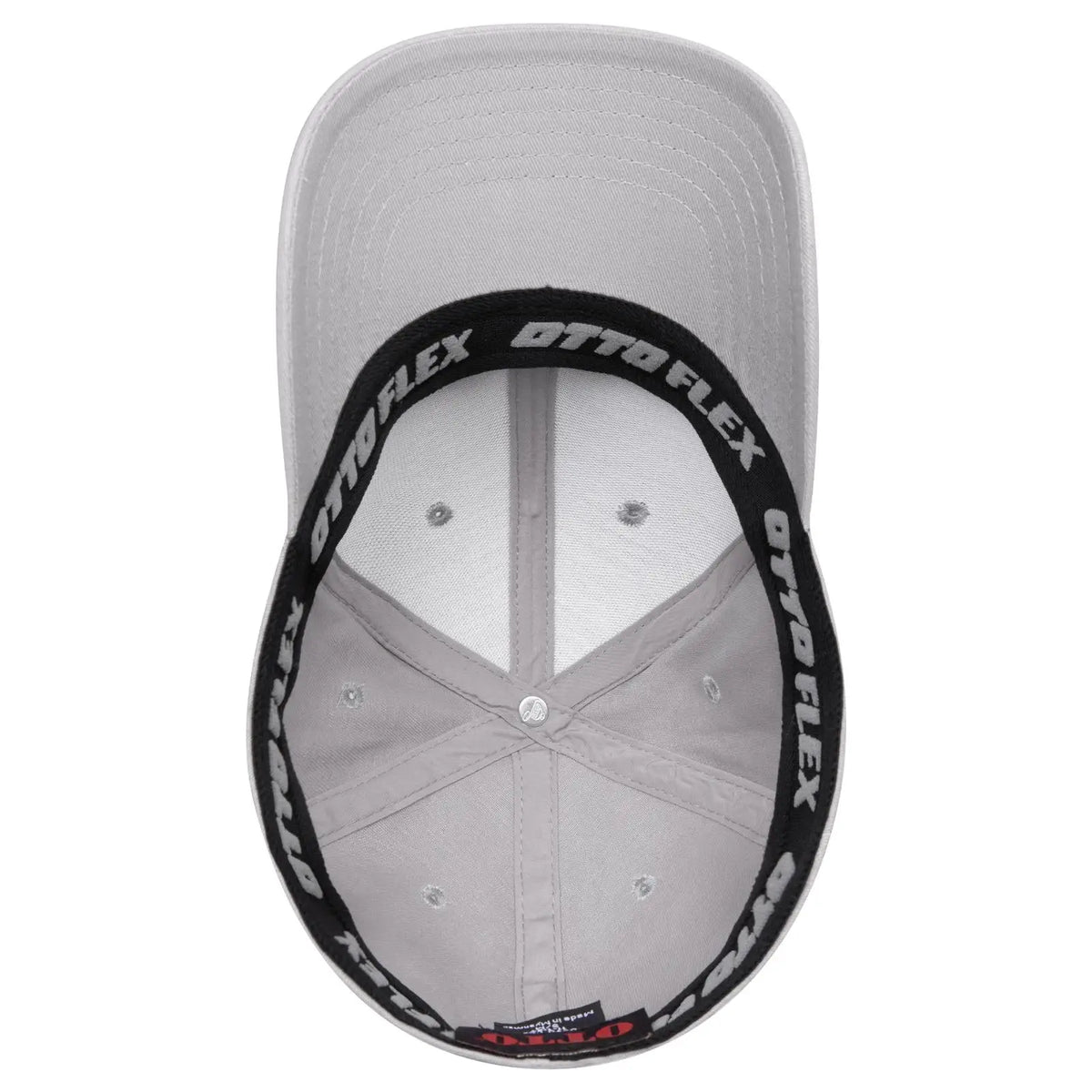 Otto 11-1167 ?Otto Flex’ Fitted 6 Panel Low Profile Baseball Cap - Gray