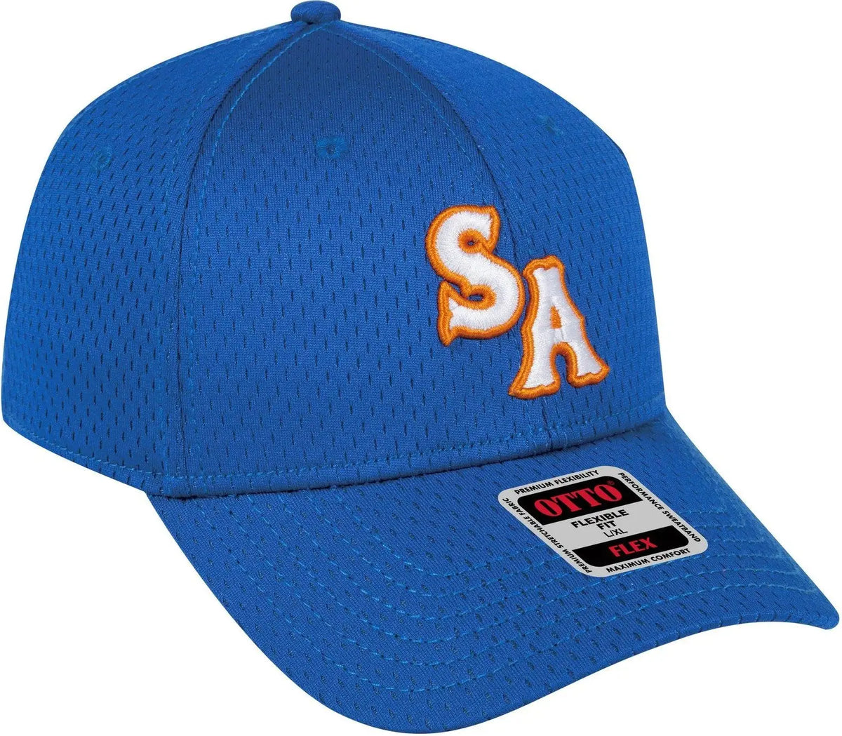 Otto 11-1168 ?Otto Flex’ Fitted 6 Panel Low Profile Baseball Cap - Royal
