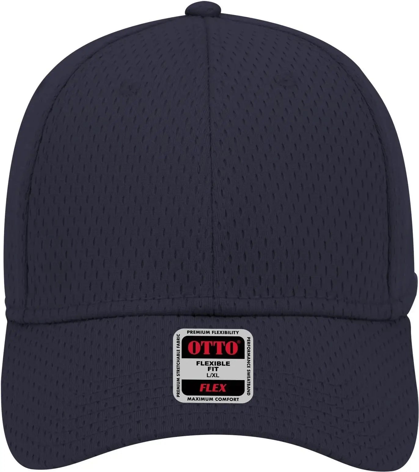 Otto 11-1168 ?Otto Flex’ Fitted 6 Panel Low Profile Baseball Cap - Navy