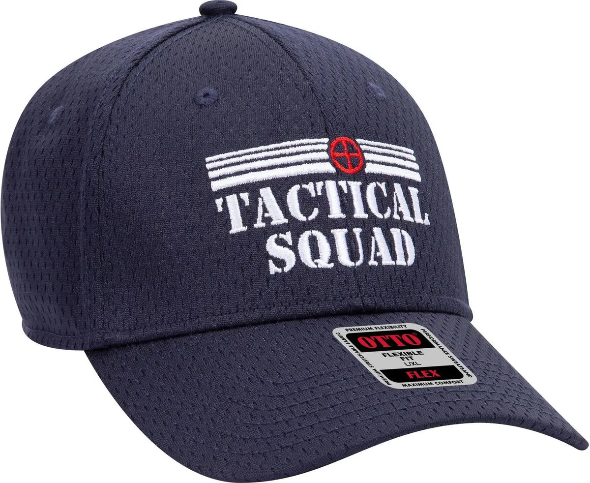 Otto 11-1168 ?Otto Flex’ Fitted 6 Panel Low Profile Baseball Cap - Navy