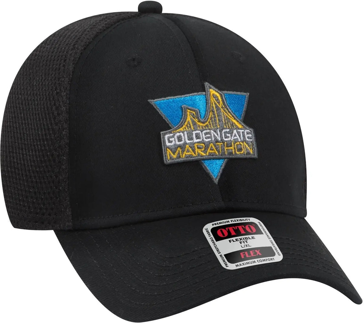 Otto 11-1169 ?Otto Flex’ Fitted 6 Panel Low Profile Baseball Cap - Char. Gray