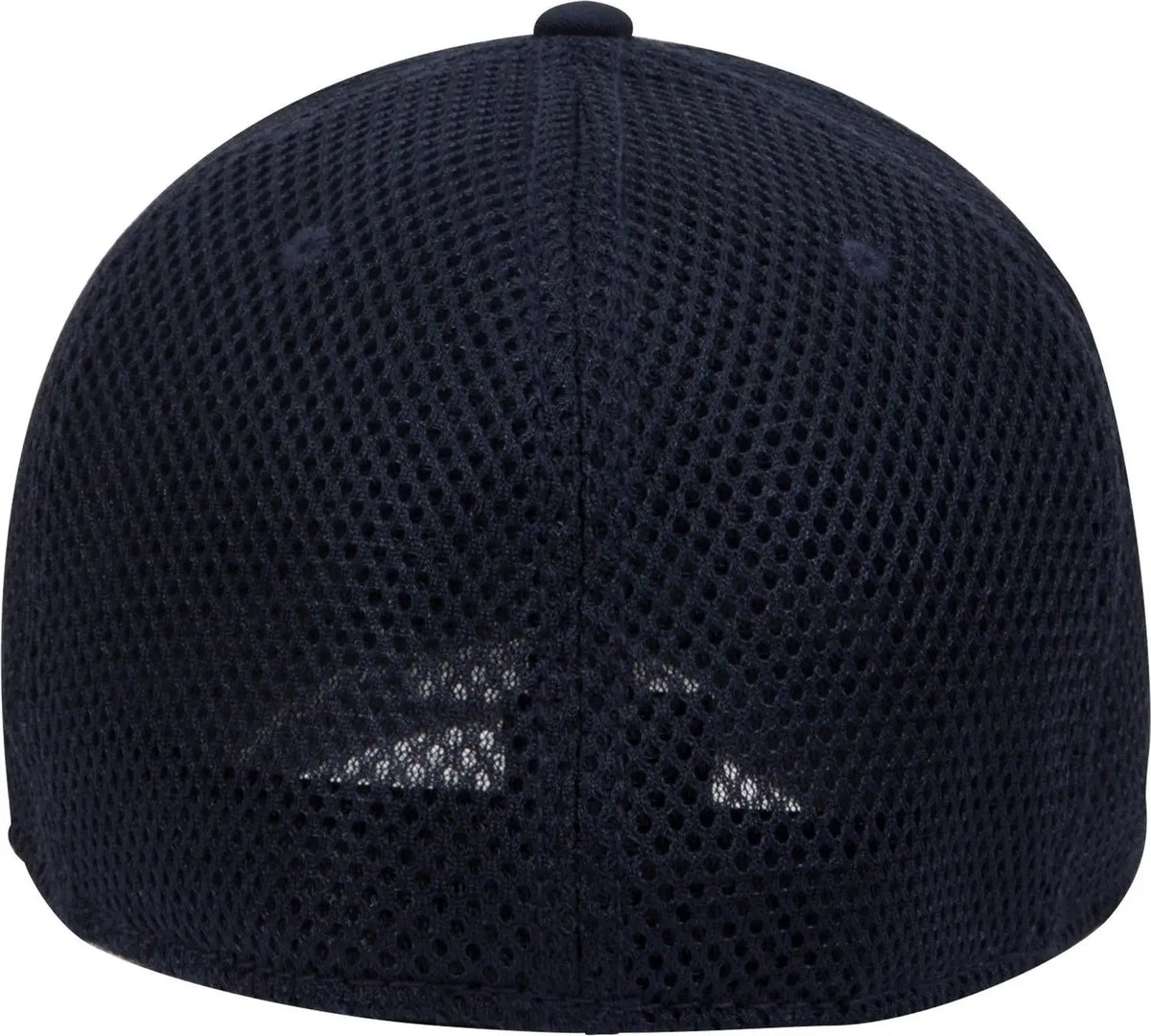 Otto 11-1169 ?Otto Flex’ Fitted 6 Panel Low Profile Baseball Cap - Navy