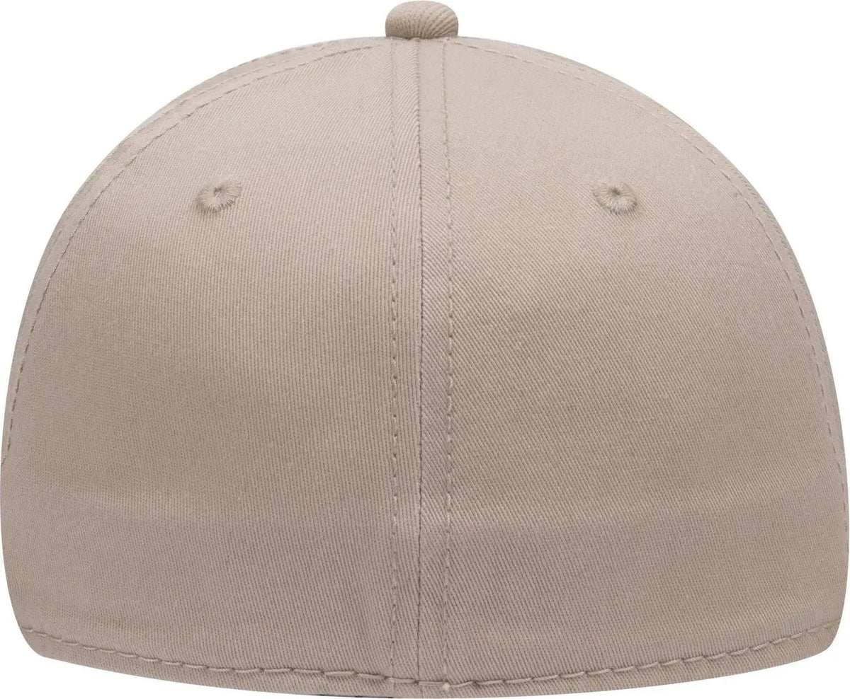 Otto 11-1170 ?Otto Flex’ Fitted 6 Panel Low Profile Baseball Cap - Khaki