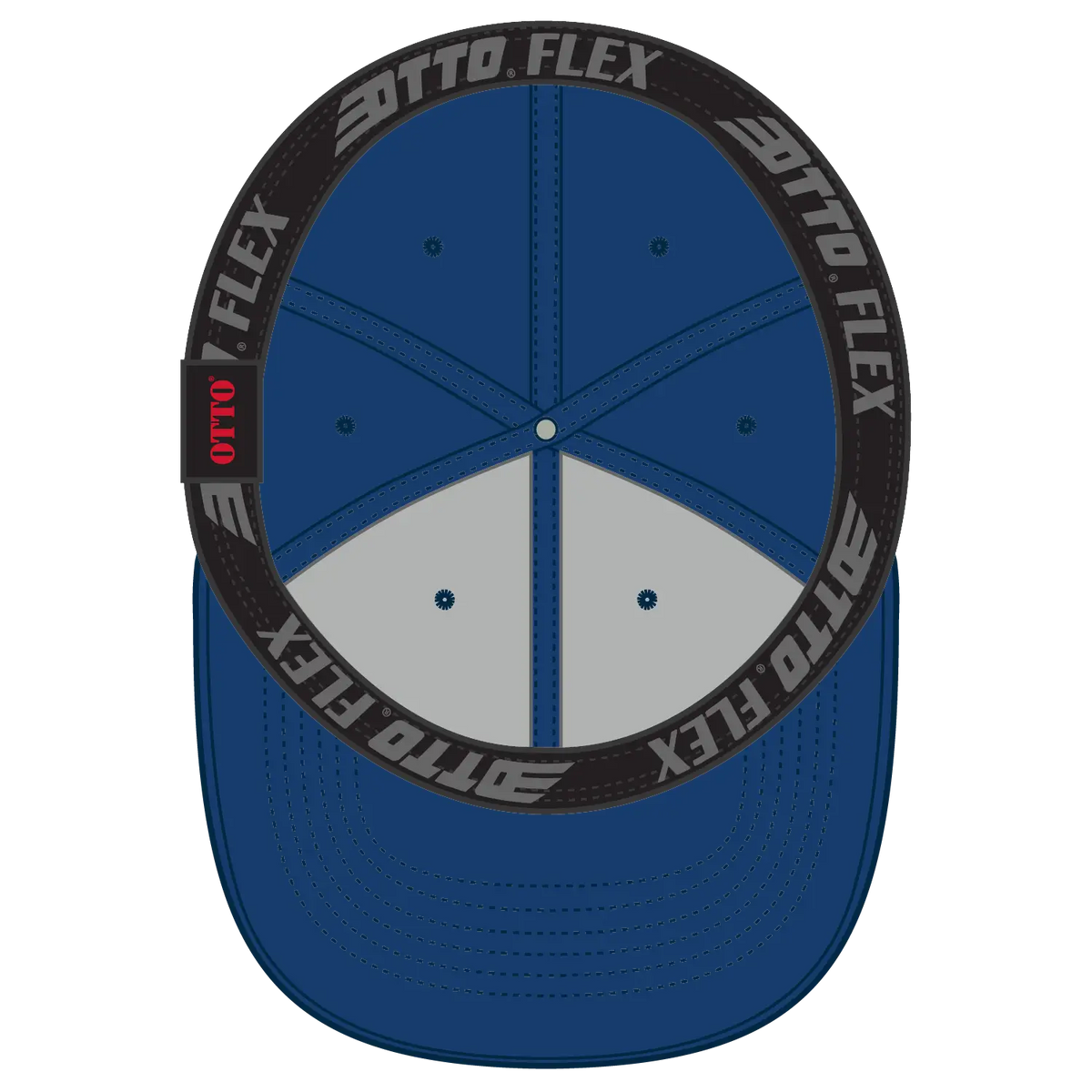 Otto 11-1171 ?Otto Flex’ Fitted 6 Panel Low Profile Baseball Cap - Royal