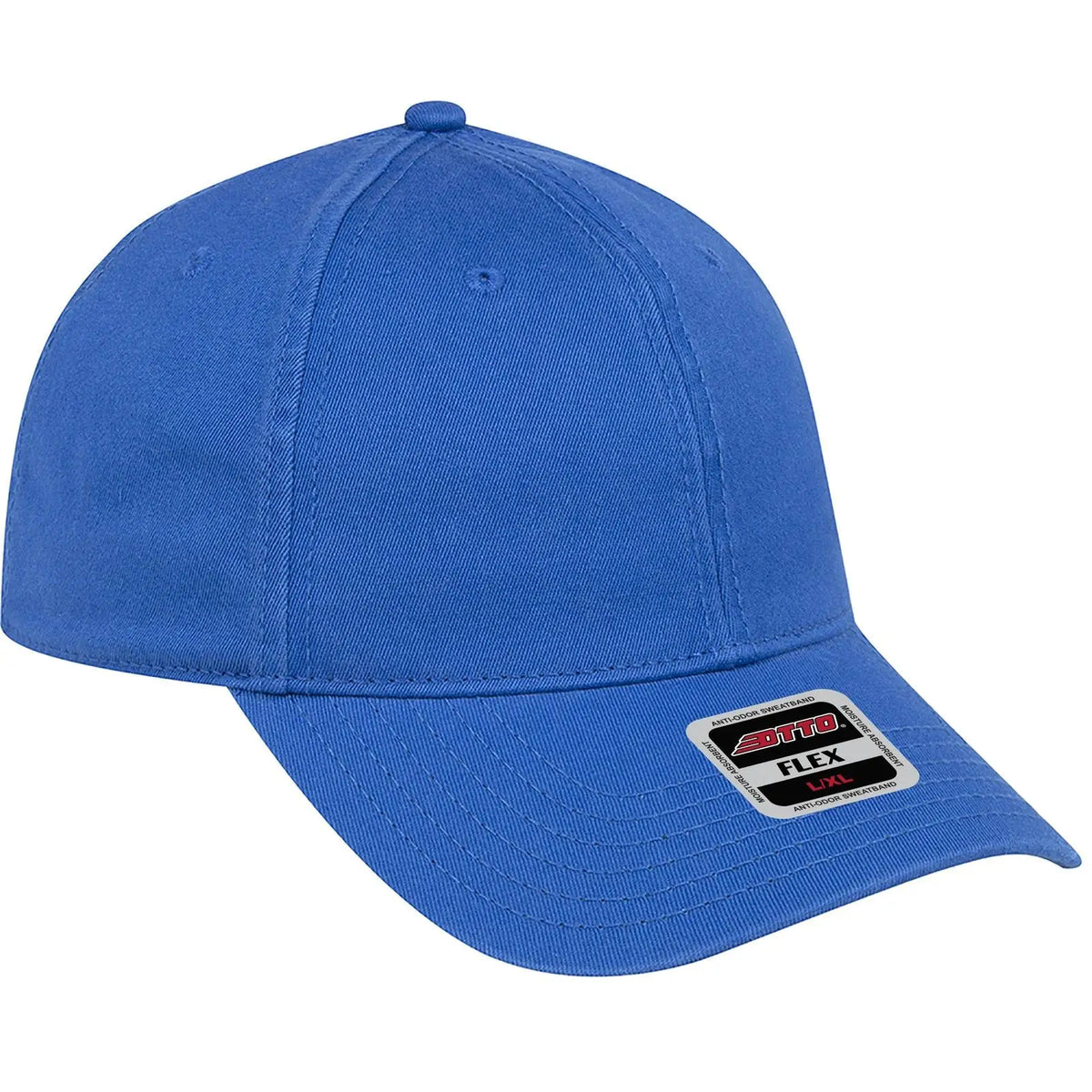 Otto 11-1171 ?Otto Flex’ Fitted 6 Panel Low Profile Baseball Cap - Royal