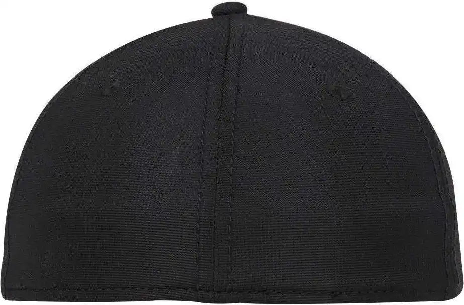 Otto 11-1172 Cool Comfort Stretchable Polyester Ottoman Flex 6 Panel Low Profile Baseball Cap - Black - S/m