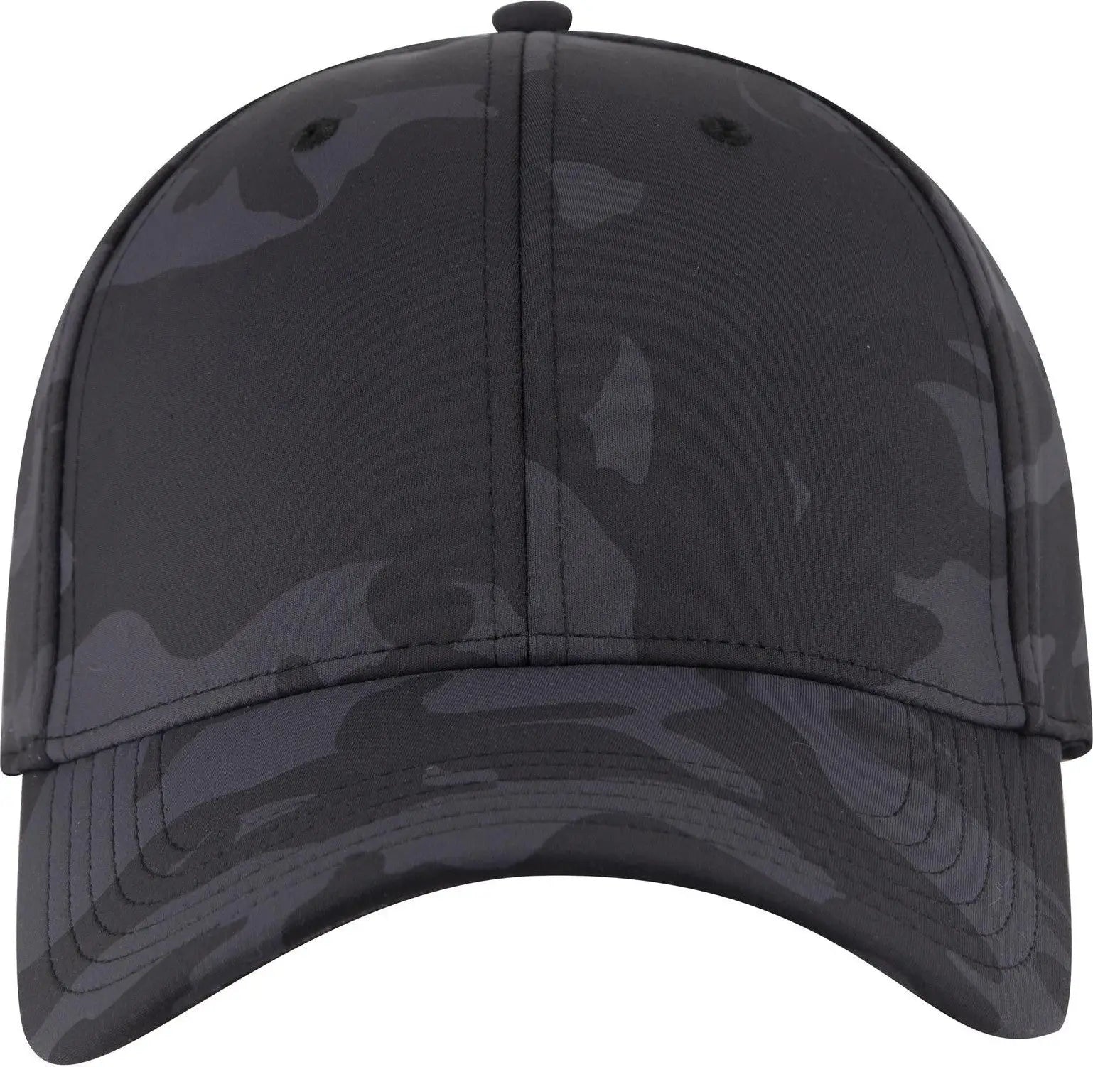 Otto 11-1172 ?Otto Flex’ Fitted 6 Panel Low Profile Baseball Cap - Ch.gry/blk