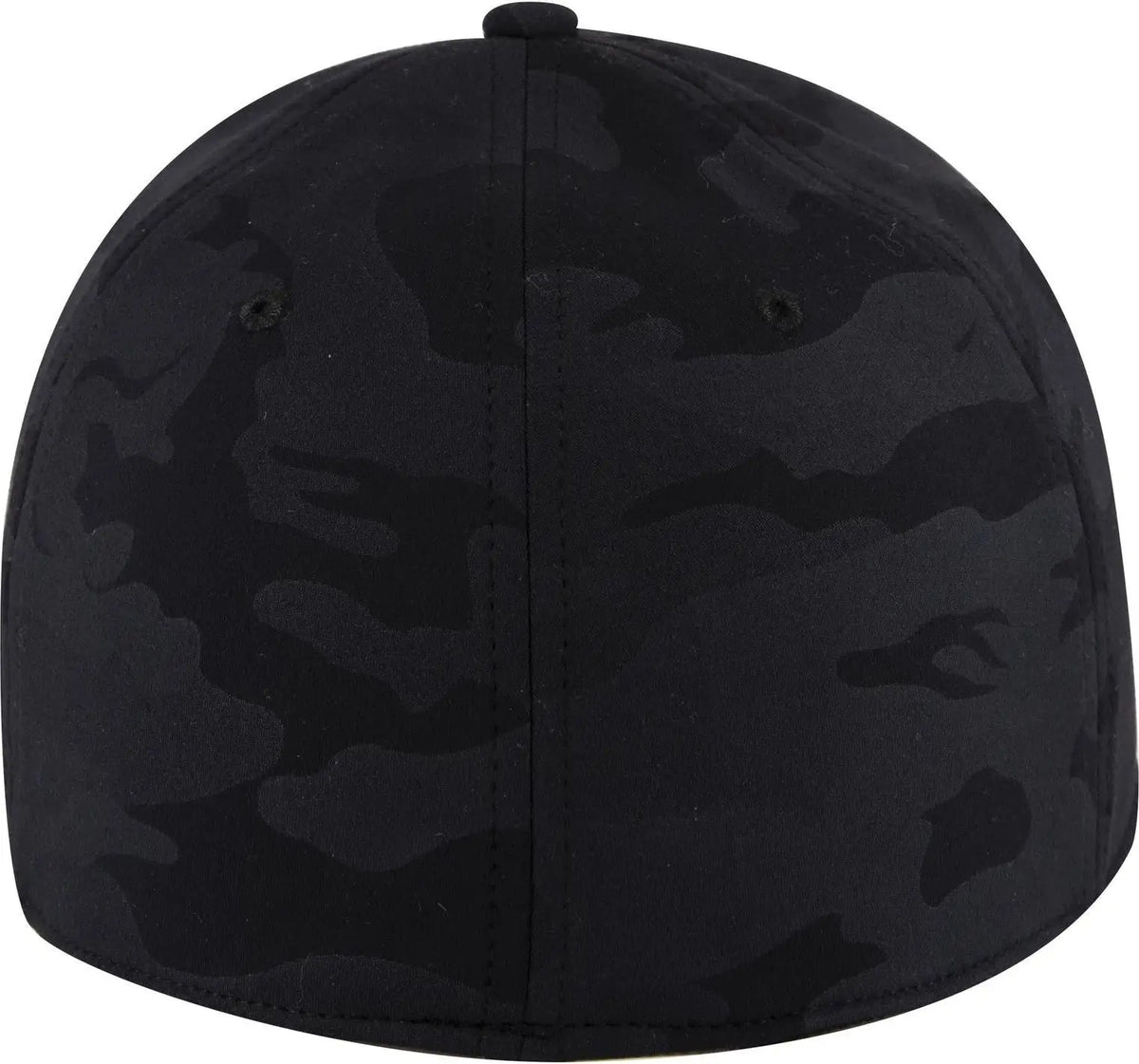 Otto 11-1172 ?Otto Flex’ Fitted 6 Panel Low Profile Baseball Cap - Blk/ch.gry