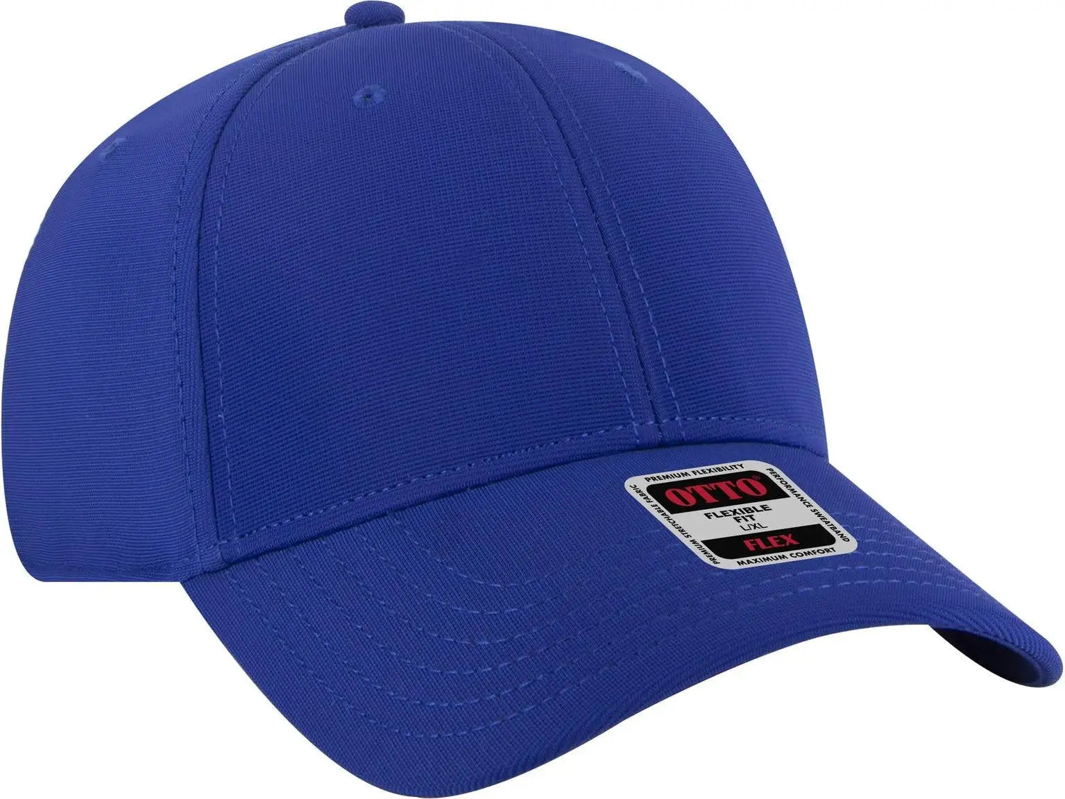 Otto 11-1172 ?Otto Flex’ Fitted 6 Panel Low Profile Baseball Cap - Royal