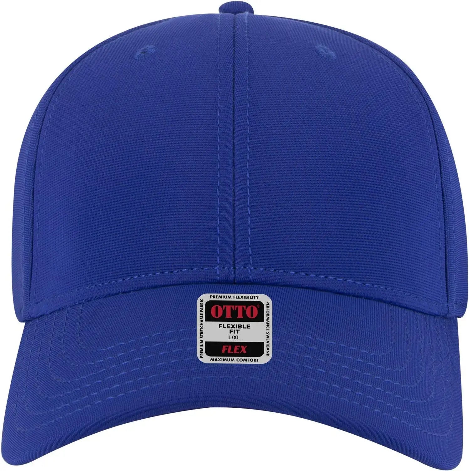 Otto 11-1172 ?Otto Flex’ Fitted 6 Panel Low Profile Baseball Cap - Royal
