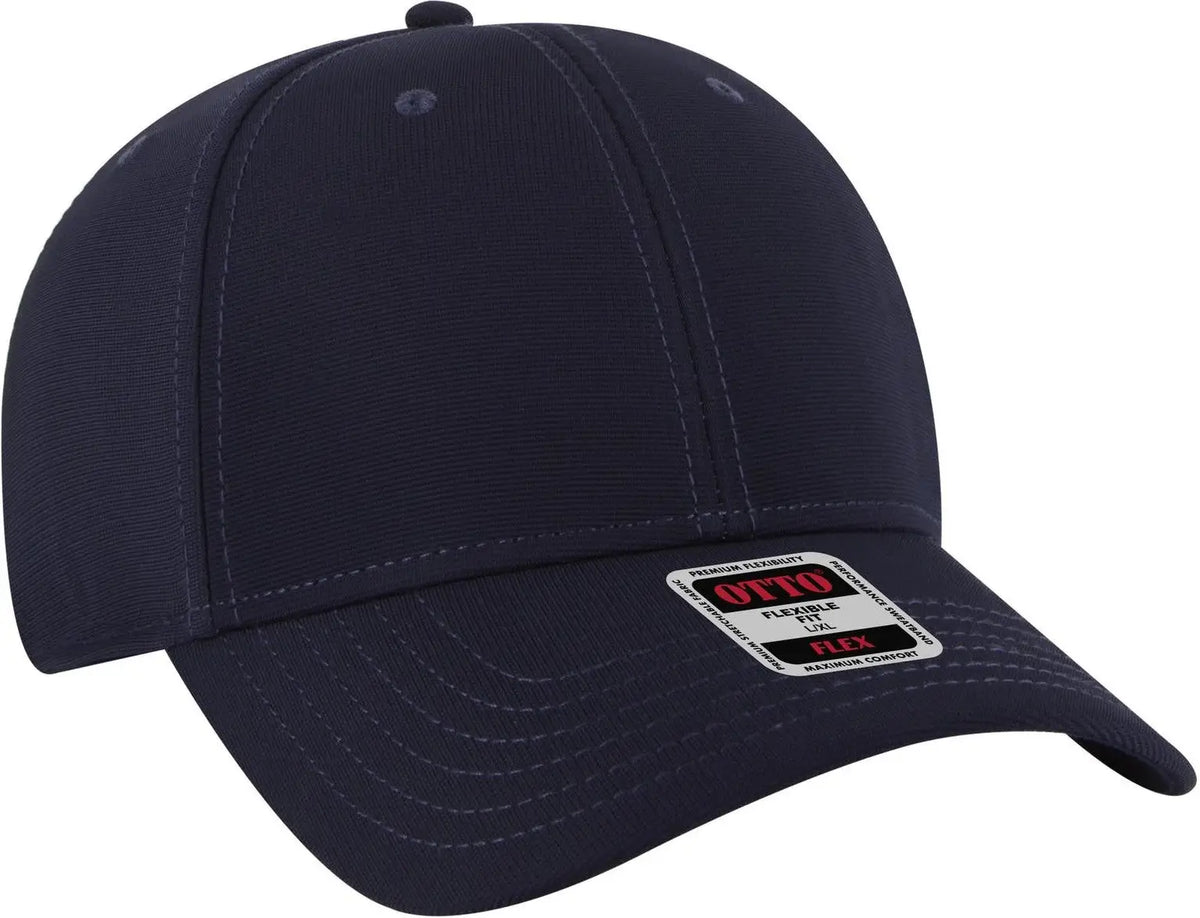 Otto 11-1172 ?Otto Flex’ Fitted 6 Panel Low Profile Baseball Cap - Navy
