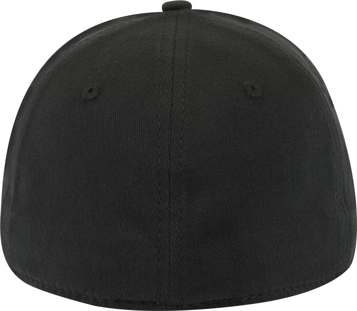 Otto 11-1204 ?Otto Flex’ Fitted 6 Panel Low Profile Baseball Cap - Black