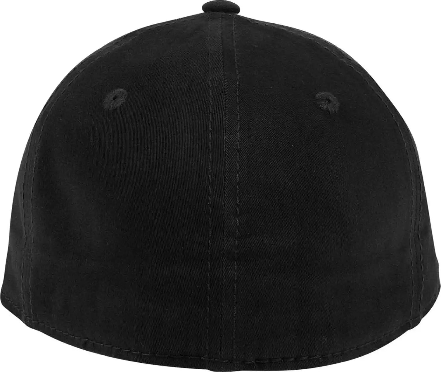 Otto 11-1205 Ultra Fine Brushed Stretchable Superior Cotton Twill Flex 6 Panel Low Profile Baseball Cap - Black - S/m
