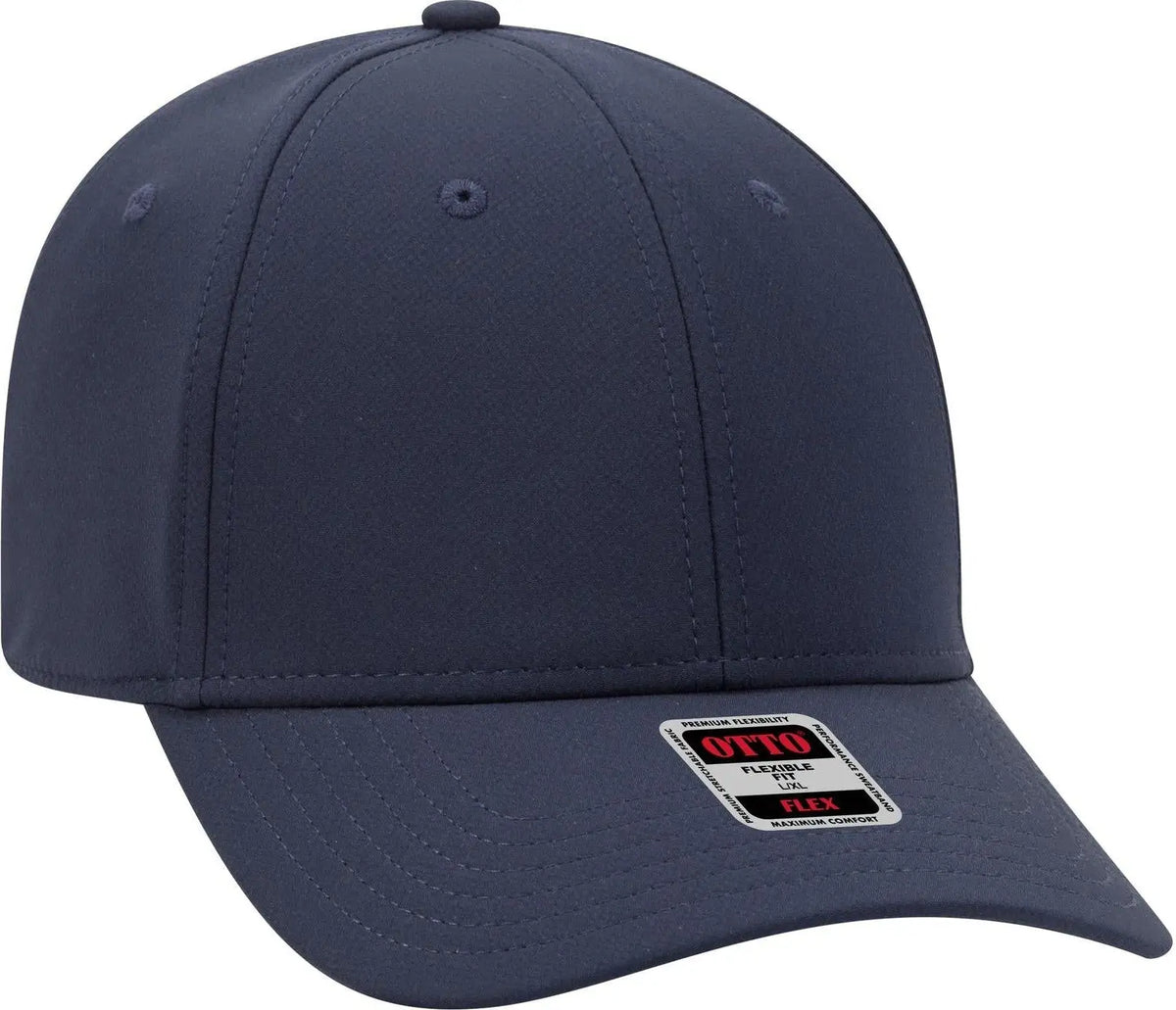 Otto 11-1257 ?Otto Flex’ Fitted Upf 50+ 6 Panel Low Profile Baseball Cap - Navy