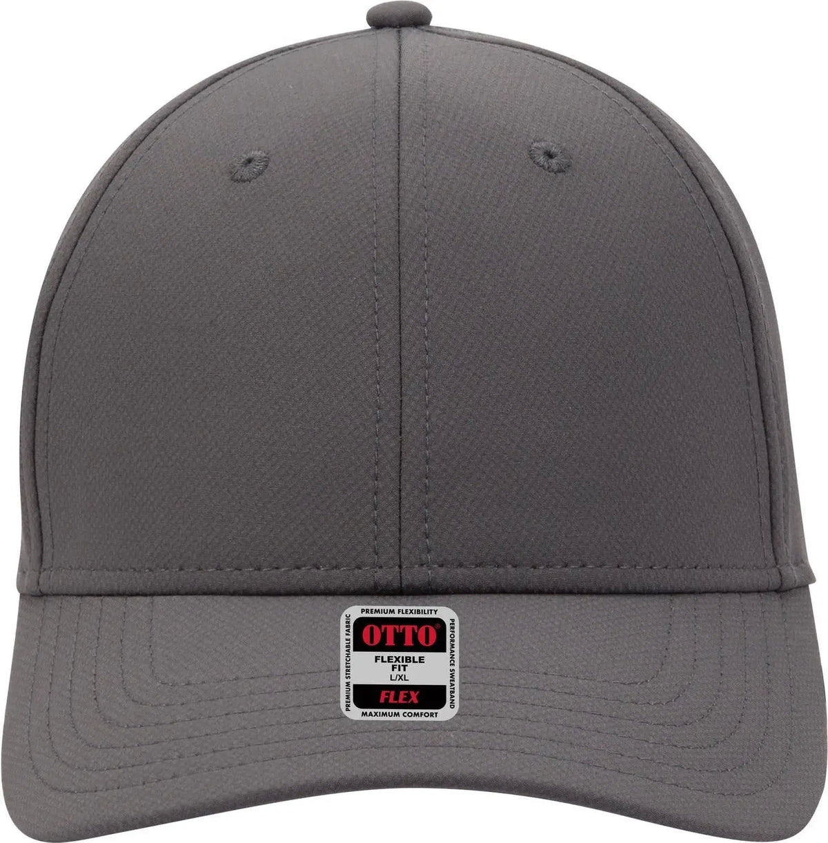 Otto 11-1257 ?Otto Flex’ Fitted Upf 50+ 6 Panel Low Profile Baseball Cap - Char. Gray