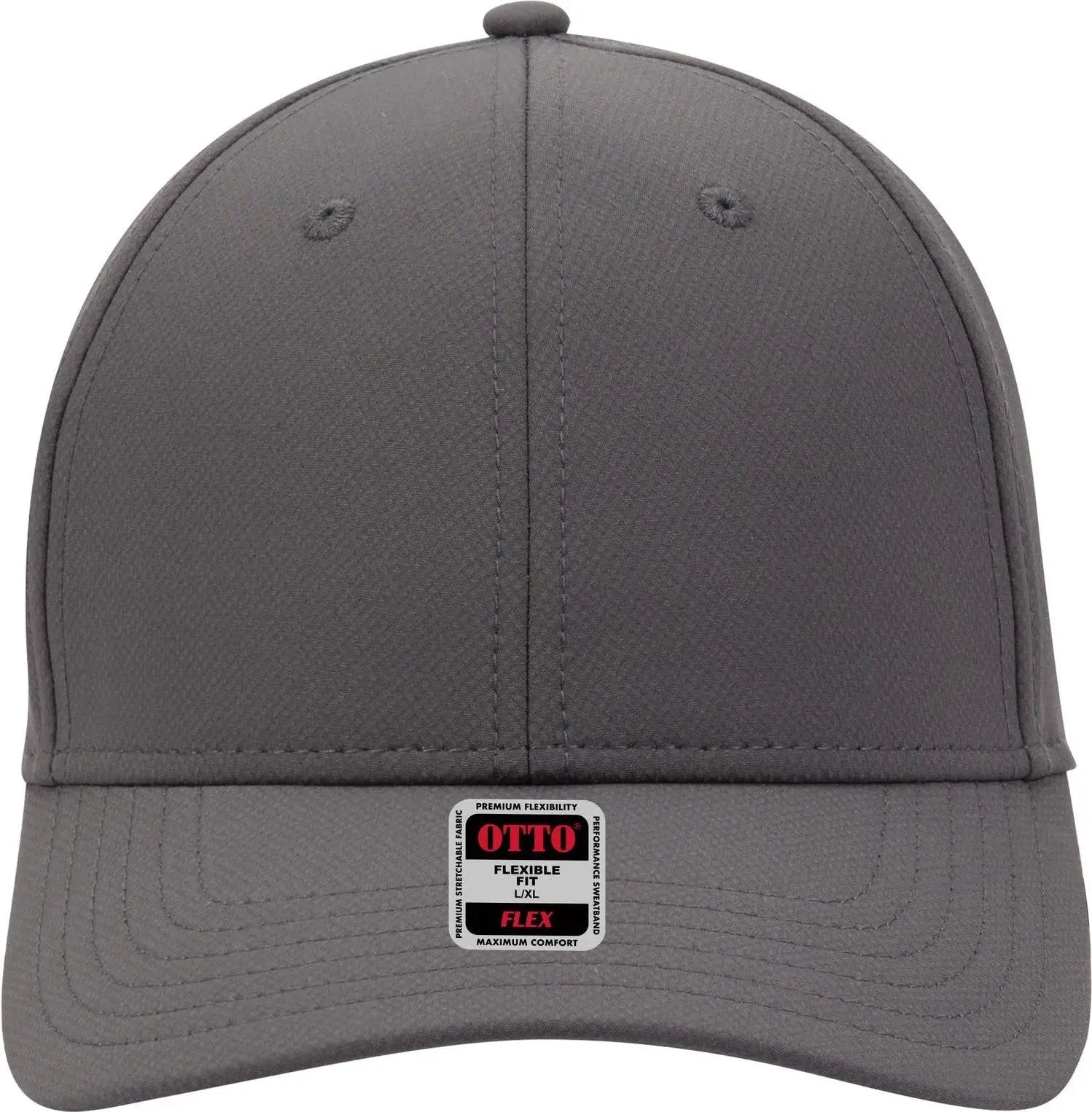 Otto 11-1257 ?Otto Flex’ Fitted Upf 50+ 6 Panel Low Profile Baseball Cap - Char. Gray