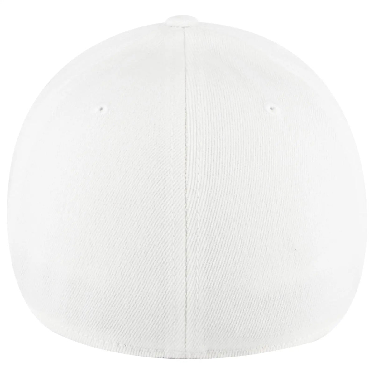 Otto 11-1328 ?Otto Flex’ Fitted 6 Panel Low Profile Baseball Cap - White