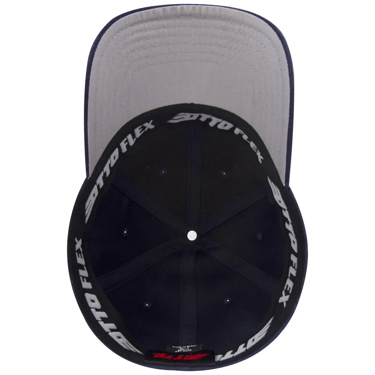 Otto 11-1328 ?Otto Flex’ Fitted 6 Panel Low Profile Baseball Cap - Navy