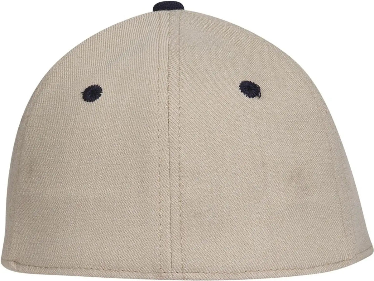 Otto 11-194 ?Otto Flex’ Fitted 6 Panel Low Profile Baseball Cap - Nvy/kha - 7’’ - 7 1/4’’