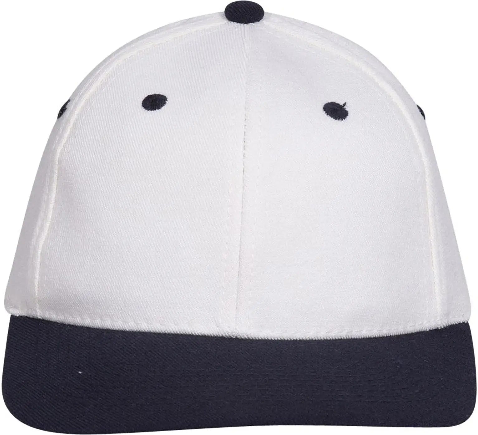 Otto 11-194 ?Otto Flex’ Fitted 6 Panel Low Profile Baseball Cap - Nvy/wht