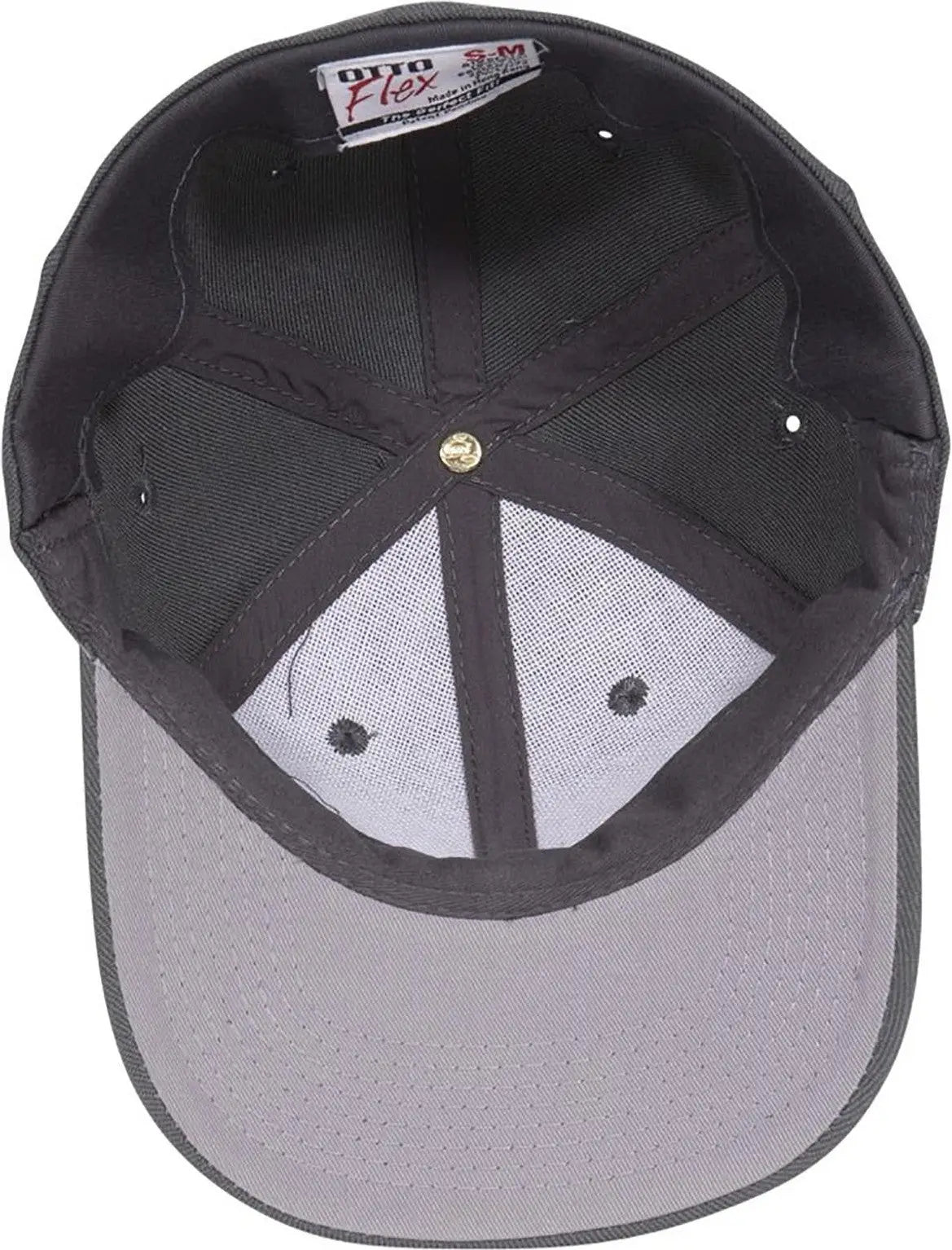 Otto 11-194 ?Otto Flex’ Fitted 6 Panel Low Profile Baseball Cap - Char. Gray - 7’’ - 7 1/4’’